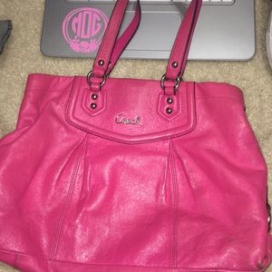Bright Pink Coach Bag
